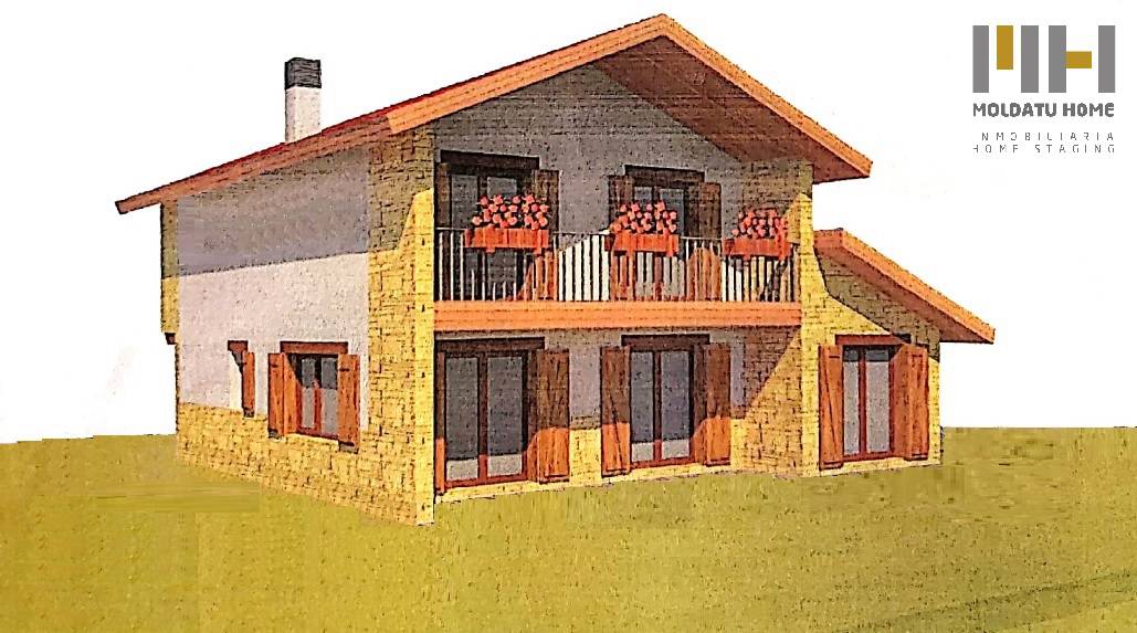 Casa unifamiliar a estrenar en Aia en terreno de 2000 m2 con terraza y jardín. Precio 560.000 €.